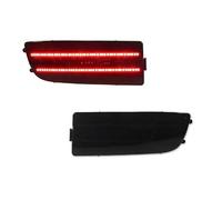 HBGURM Para Mercedes Para Benz Sprinter W906 Reflector De Parachoques Trasero Luz Trasera/luces De Señal De Giro De Freno Y Faros Antiniebla Traseros 2006-2018 Feu Clignotant Latéral(Black Lens)