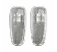 HBGURM Para Mercedes Para Benz Vaneo W414 W638 2 Uds Luz De Posición Lateral Lámpara De Señal De Giro Sin Bombilla 2108200921 Reemplazo 1995-2003 Feu Clignotant Latéral(Blanco)