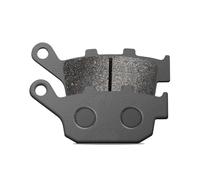 HBGURM Pastillas de Freno Pastillas De Freno Delanteras para Motocicleta para Macbor para Montana XR5 KY500X 525X ZF500GY 500F ZF500 Pastillas De Freno De Disco Traseras(Rear 1 Pair)