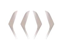 HBGURM Per VW Per Golf 6 GTI MK6 2009 2010 2011 2012 2013 2014 Anteriore Posteriore Auto Interno Sinistro Destro Porta Maniglia Copertura Pannello Trim (1Set Silver)