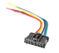 HBGURM Piloto Trasero para Peugeot 206 207 301 307 508 1007 2008 1606248780 Luz Trasera Conector De 6 Pines Enchufe Flexible Precableado Faros Traseros De Coche