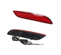 HBGURM Reflector De Parachoques Traseros Led Rojo Para Chrysler Para Pacifica Para Voyager 2017 2018 2019 2020 2021 2022 2023 Luces Traseras De Freno (Red Lens)