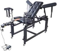 HBHYU BDSM Bondage Sex Chair Muebles sexuales multifuncionales Love Chair SM Sex Machine SM Bondage Restricciones Cama Dominatrix Esposas/Tobillos Soportes auxiliares sexuales