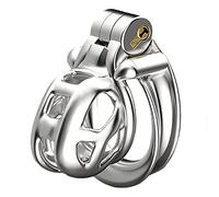 HBHYU BDSM jaula de pene de acero inoxidable jaula de castidad jaula de castidad for hombres cinturón de castidad hueco jaula for pene jaula for pene jaula for pene SM bondage castidad juguete sexual