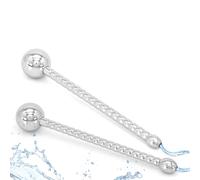 HBHYU Dilatadores uretrales de acero inoxidable for hombres - catéter uretra hombre - tapón de pene hueco - camilla uretral SM dilatador de bolas de pene for profesionales(8mm)