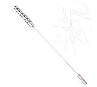 HBHYU Tapón de pene de acero inoxidable BDSM, tapón uretral, dilatador uretral, catéter, dilatadores uretrales, Juguetes sexuales for hombres(L)