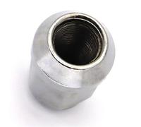 HBIS Compatible con Galaxie para 1960 1961 1962 1963 1964 1965 1966 1967 4X Tuercas De Rueda De Acero para Coche 1/2" -20 Pernos Cónicos De 60 Grados 32 Mm Pernos de Llantas