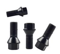 HBIS Compatible con para E60 E90 G30 M12 X 1.5 M14 X 1.5 M14 X 1.25 4 Piezas Tornillo De Rueda De Coche Tuerca De Bloqueo Cerraduras De Rueda Tuercas De Rueda Pernos de Llantas(151)