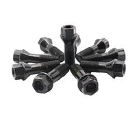HBIS Compatible con para X3 X5 Pernos De Rueda Accesorios para Automóvil Accesorios para Automóvil Pernos De Rueda Tuercas De Acero OEM: A36136781151 36136781151 Pernos de Llantas(10piece)