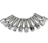HBIS Compatible con X3 Piezas De Bloqueo De Pernos De Rueda Cerraduras Automáticas De Pernos De Rueda Pernos De Rueda Pernos De Bloqueo Rueda Automático Pernos de Llantas(50mm)