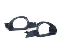 HBIS Lámpara Antiniebla Compatible con Q7 Pre-Facelift 2007 2008 2009 4L0807490 Parachoques Delantero Luz Antiniebla Lámpara Rejilla Cubierta Embellecedor Izquierda Derecha 4L0807489(Pair)