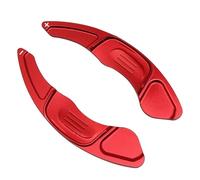 HBKYGH Paddle Shifter Extensiones Levas De Cambio En El Volante Para Golf 7GTI L T-ROC Scirocco Valliant(Red)