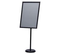 HBLZGBL A2 Soporte Ajustable para Carteles Soporte de Pantalla Broche Soporte de Anuncio de la Muestra para Bodas/Show/Display/Anuncio (Color : Black)