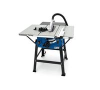 HBM 250 mm. Mesa de sierra circular con 2 mesas auxiliares de 2000 vatios