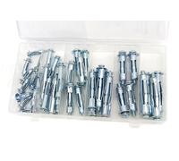 HBM 40 Piezas de Tapones de Anclaje, Conjunto de Tapones para Pared Hueca