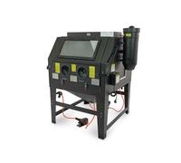 HBM Cabina de granallado SBC 1200 con aspiración - NEGRO