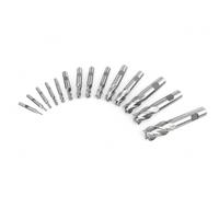 HBM fresas de extremo HSS 8% cobalto 10 mm