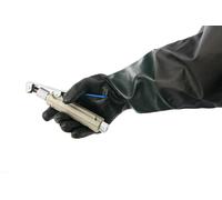 HBM Juego universal de guantes para granallado 60 cm