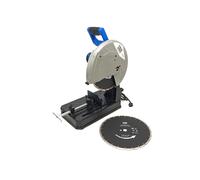 HBM Máquina cortadora de piedra de 350 mm - 2300W que incluye 2 hojas de sierra de diamante