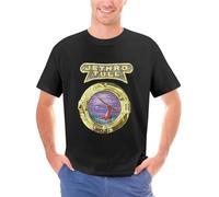 HBNxdrf689 1989-Jethro-Tull-Rock-Island-Tour-T-shirt Black XXL