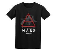 HBNxdrf689 30 Thirty Seconds to Mars Symbol 30Stm Logo Funny T Shirts Black M