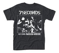 HBNxdrf689 7 Seconds 'Old School America' T-Shirt Black L