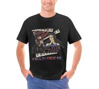 HBNxdrf689 90-s-Billy-Joel-Elton-John-1994-Tour-Band-Tee-Concert-T-Shirt Black S