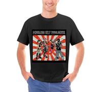 HBNxdrf689 90-s-Mindless-Self-Indulgence-Anime-Charaters-T-Shirt Black XL