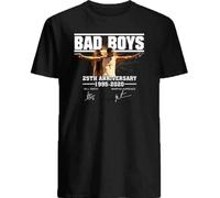 HBNxdrf689 Bad Boys 25TH Anniversary 1995-2020 Men T Shirt Black S