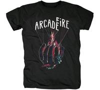 HBNxdrf689 Bloodhoof Arcade Fire T Shirt Black L