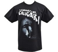 HBNxdrf689 Cabinet of Dr Caligari Silent Film Horror Cult Goth T Shirt Black XXL