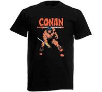 HBNxdrf689 Conan The Barbarian Movie TV Show Men's T Shirt Black 3XL