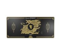 HBO Game of Thrones - Lannister Edition XXL Mouse Pad, 90×40 cm, Black, Non-Slip Base, Micro-Textured Surface, Washable, Soft Neoprene