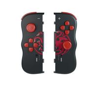 HBO Game of Thrones Targaryen - Wireless TwinPads for Nintendo Switch, Motion Detection, Gyroscope, 256-Bit Vibration, 300mAh Battery, Black Design