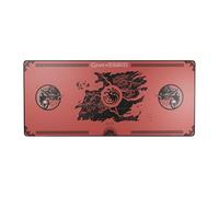 HBO Game of Thrones XXL Mouse Pad - Targaryen Edition (90x40 cm), Red, Micro-Textured Surface, Non-Slip Base, Neoprene Comfort