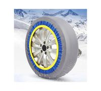 HBOOMOEM Cadenas Nieve Textil，Fundas Nieve，Adecuado para AutomóViles, SUV Y Camionetas: InstalacióN MáS Sencilla, ConduccióN MáS Silenciosa Y CóModa (Paquete De 2)(225/70R15)