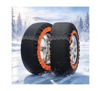 HBOOMOEM Car Snow Chain, Cadenas de Tela para Nieve Coche, Agarre Firme | DiseñO de Cobertura Total; InstalacióN RáPida; No DañA Los NeumáTicos(255/70R15)