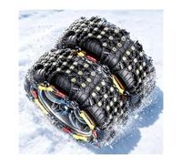 HBOOMOEM Car Snow Chain, Cadenas Nieve, Diseño de Cobertura Total | Antideslizante, Excelente Agarre en Cualquier CondicióN ClimáTica e InstalacióN RáPida(205/80R14)