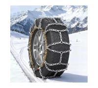 HBOOMOEM Car Snow Chain, Cadenas para Coche, Fijación Automática | Sencillo, PráCtico, Reutilizable y con Una Estructura Robusta y Duradera(225/75R15)