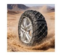 HBOOMOEM Car Snow Chain, Cadenas Ruedas Nieve, Estructura Robusta | Agarre Firme, Cobertura Total e InstalacióN RáPida y Sencilla(205/80R14)