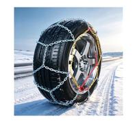 HBOOMOEM Catene da Neve, Cadenas para Nieve, Cerrado de Forma Segura | Robusto y Estable, de Gran Seguridad y Se Instala Sin Gato(225/75R15)