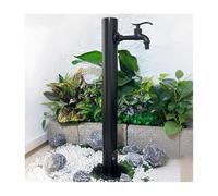 HBOOMOEM Columna De Agua De JardíN Independiente,Poste De Grifo De Acero Inoxidable Para JardíN Al Aire Libre,Ideal Para DecoracióN De Jardines, Limpieza, Saneamiento, Etc.(60cm/23.6in,E)