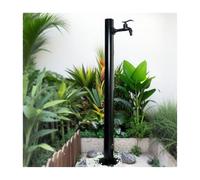 HBOOMOEM Columna De Agua De JardíN Independiente,Poste De Grifo De Acero Inoxidable Para JardíN Al Aire Libre,Ideal Para DecoracióN De Jardines, Limpieza, Saneamiento, Etc.(95cm/37.4in,E)