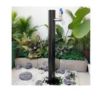 HBOOMOEM Columna De Agua De JardíN Independiente,Poste De Grifo De Acero Inoxidable Para JardíN Al Aire Libre,Ideal Para DecoracióN De Jardines, Limpieza, Saneamiento, Etc.(60cm/23.6in,C)