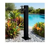HBOOMOEM Columna De Agua Para Grifo Exterior,Poste Decorativo Anticongelante Para Fuente De Exterior,Adecuado Para JardíN, Patio Trasero, Piscina, Saneamiento, Etc.(Square,60CM/23.6IN_G)