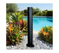 HBOOMOEM Columna De Agua Para Grifo Exterior,Poste Decorativo Anticongelante Para Fuente De Exterior,Adecuado Para JardíN, Patio Trasero, Piscina, Saneamiento, Etc.(Hexagonal,60CM/23.6IN_A)