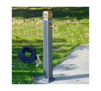HBOOMOEM Columna De Agua Vertical Para JardíN,Columna De Agua Para JardíN De Acero Inoxidable 304,Adecuado Para Riego, Limpieza Y Saneamiento, Conveniente Para Regar.(Spray gun,110CM/43.3IN_E)