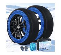 HBOOMOEM Funda Nieve Ruedas, Correntes de Neve, Agarre Firme | No Requiere Gato; FáCil de Instalar; No DañA Los NeumáTicos(215/80R15)