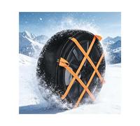 HBOOMOEM Funda Nieve Ruedas, Correntes Neve, Agarre Excepcional | Cobertura Total de 360°, Se Ajusta Perfectamente Al NeumáTico y Su InstalacióN Es RáPida y Sencilla(175/80R15)