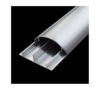 HBOOMOEM Passacavi Pavimento, Canalina Passacavi Pavimento, Protege Los Cables y Evita Tropiezos; Adecuado para el Hogar, La Oficina y Entornos Exteriores.(No. 5,3M)